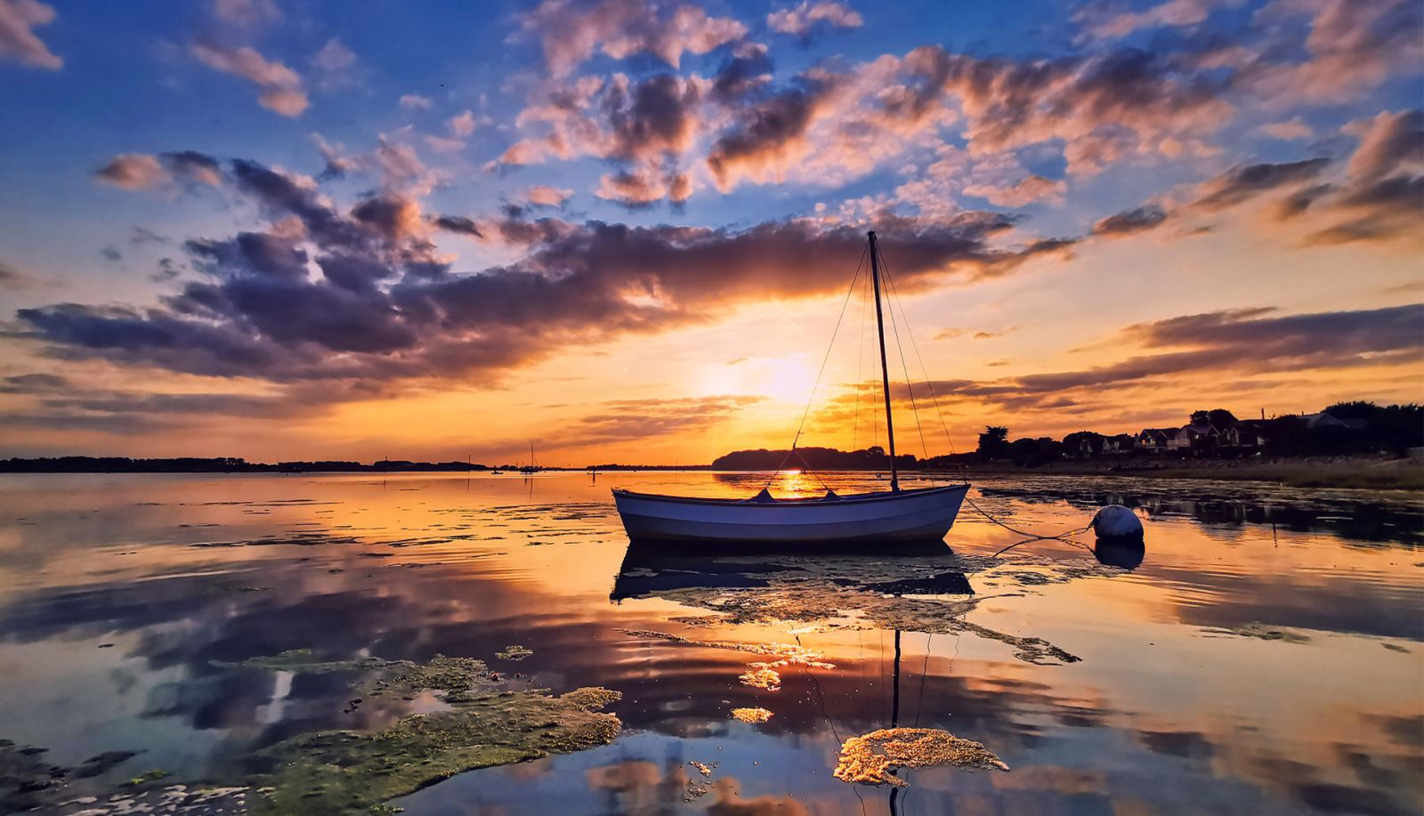 Boat on Emsworth Harbour